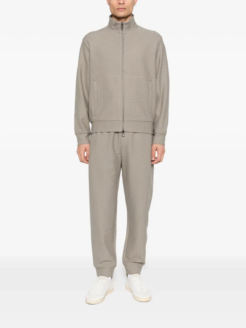 Спортивные брюки с логотипом Emporio Armani, серый — фото 2