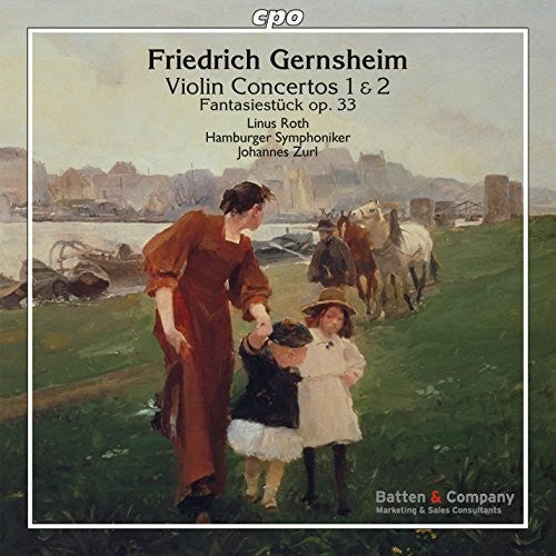 

CD диск Gernsheim / Roth / Hamburger Symphoniker Orch: Gernsheim: Violin Concertos