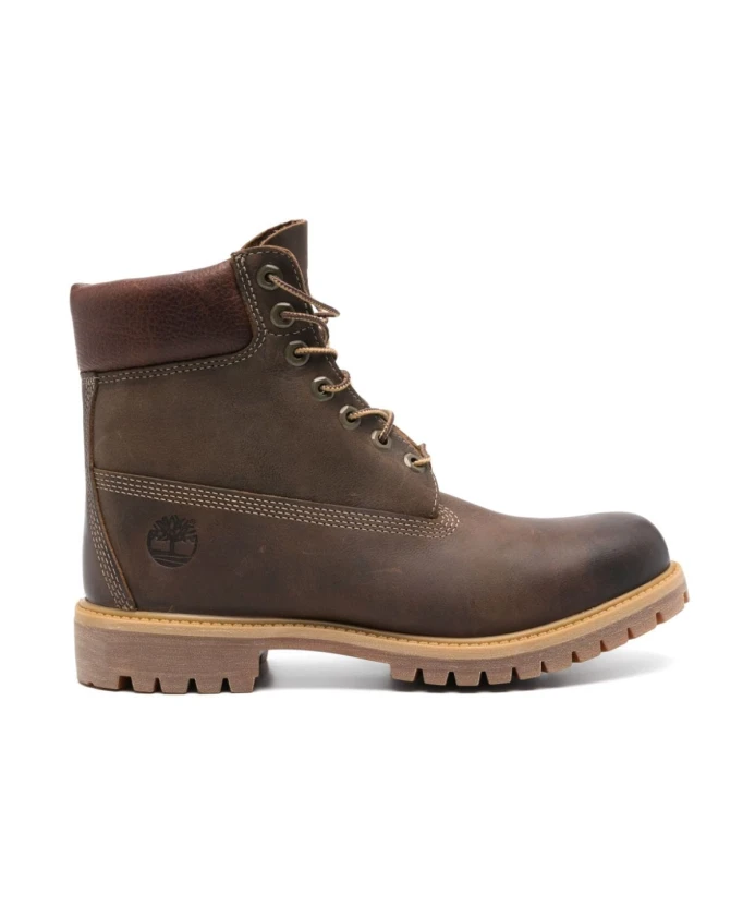 

Водонепроницаемые кожаные ботинки Timberland, коричневый