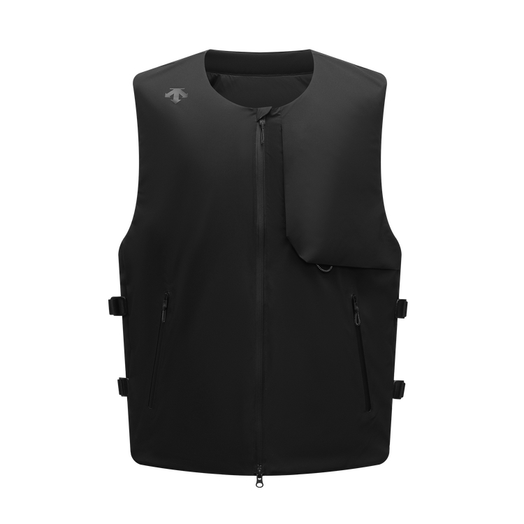 

DESCENTE Синий жилет мужской черный, BK-Black