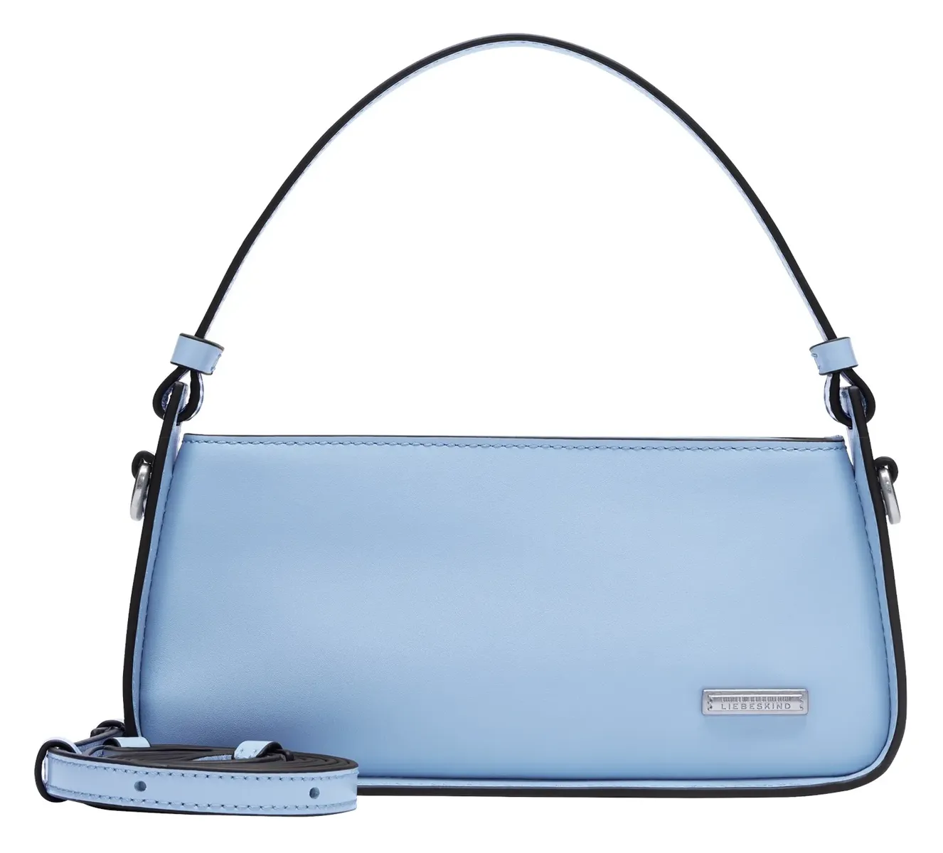 

Мини-сумка Liebeskind Berlin "Crossbody XS Calf", маленькая сумка-клатч, сертифицирована LeatherWorkingGroup, цвет Breath