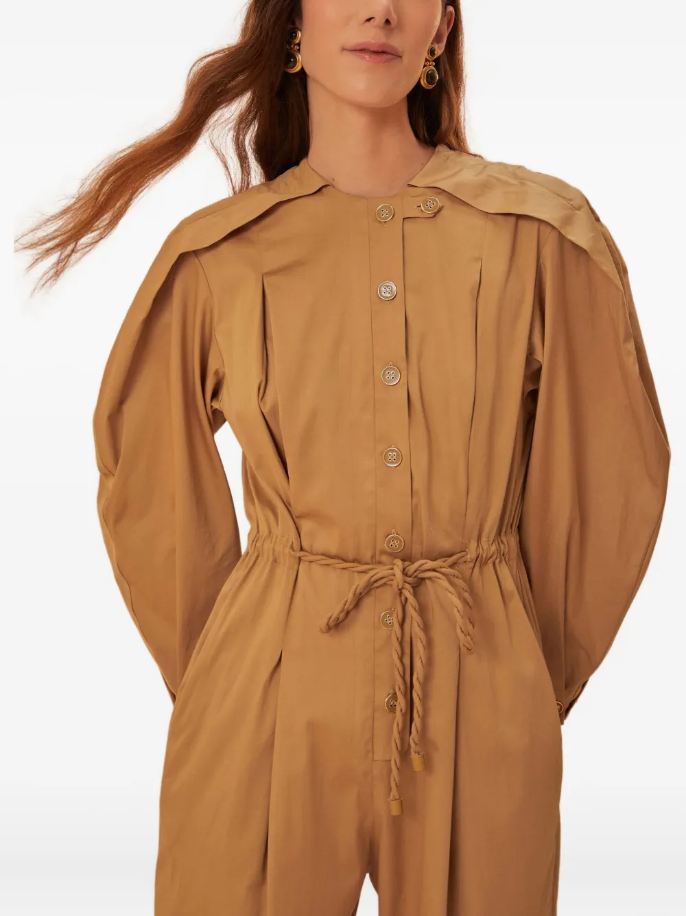 

Комбинезон с рукавами-реглан FARM Rio, коричневый