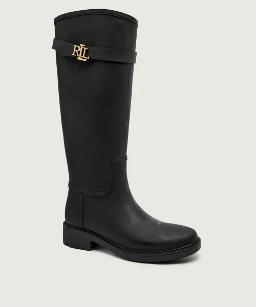 Безумные резиновые сапоги Lauren Ralph Lauren, черный
