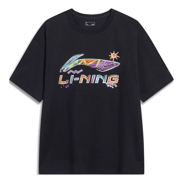 

Футболка с логотипом Essential Li-Ning, черный