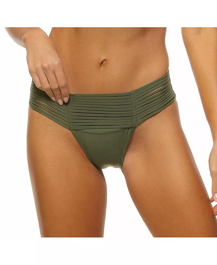 

Женские плавки-бикини с многослойной резинкой Guria Beachwear, зеленый