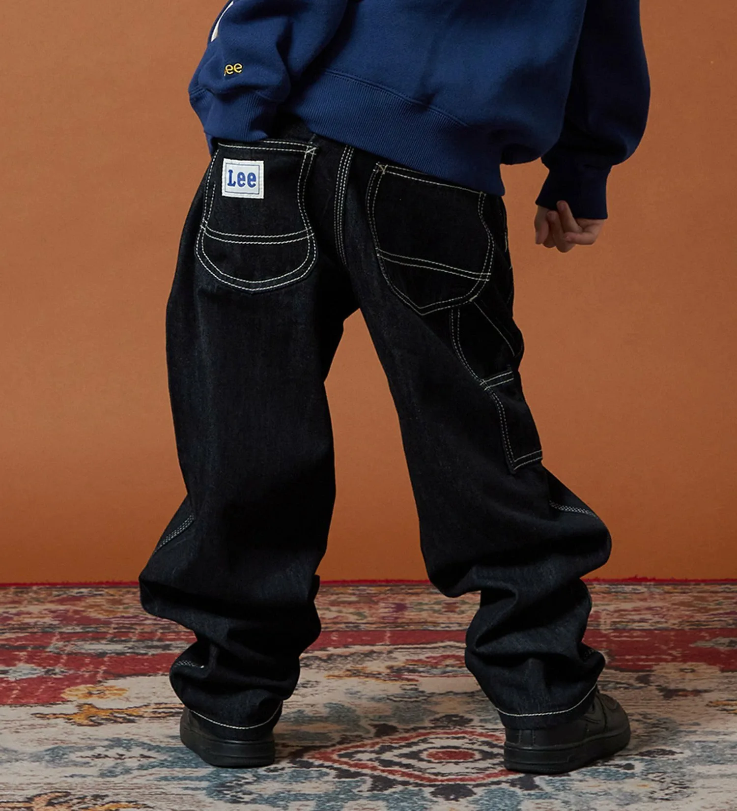 Детские брюки для рисования (размеры 110-160 см) Lee, Indigo Blue