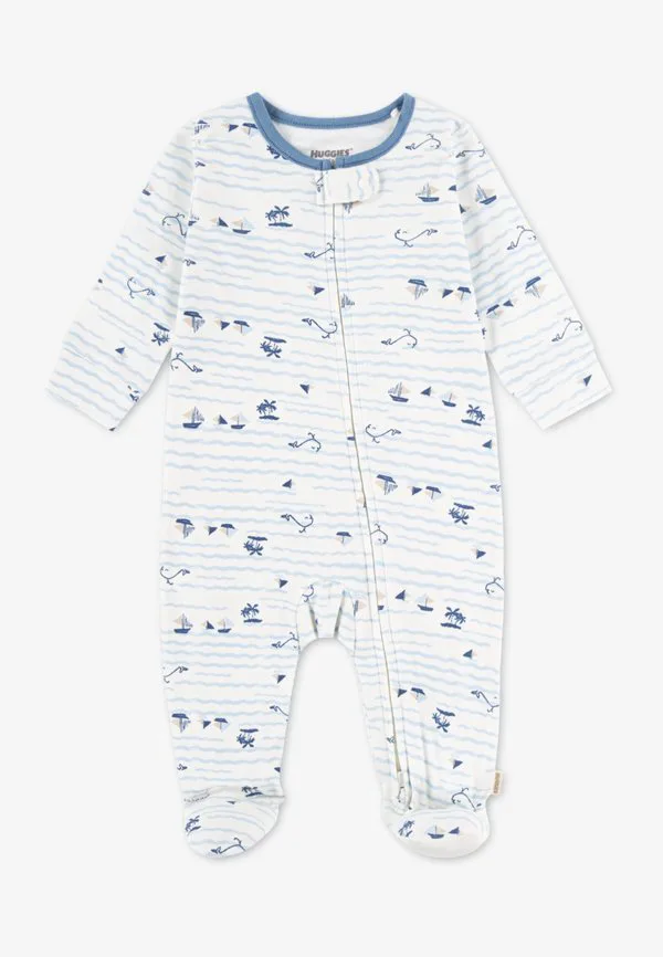 Комбинезон унисекс с широкими штанинами Huggies, Blue