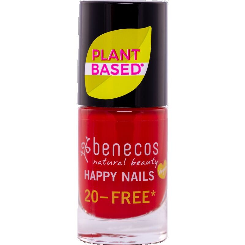 

Лак для ногтей винтажный красный benecos, 5 ml