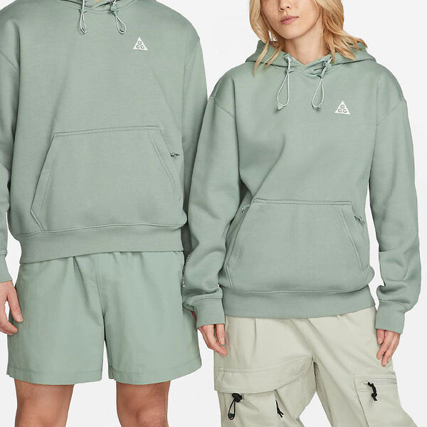 Толстовка Nike Acg Therma-Fit Plush Pull-On Hoodie 'Mica Green', зеленый — фото 4