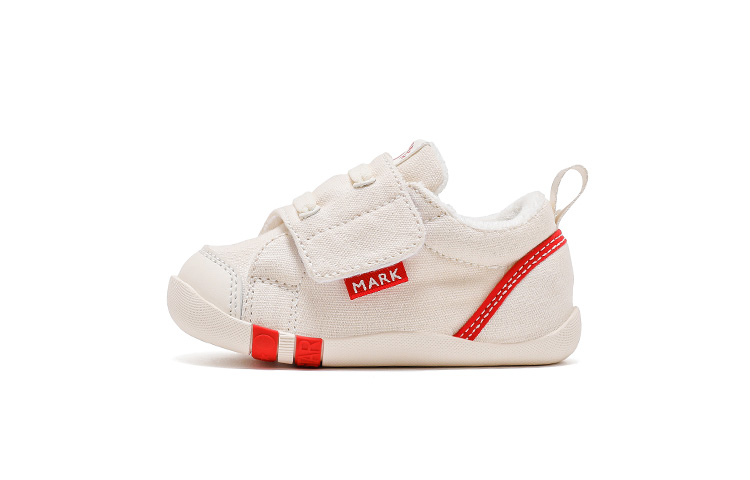 

Скользостойкие противоударные износостойкие низкие ботиночки для малышей FAIRWHALE, экрю