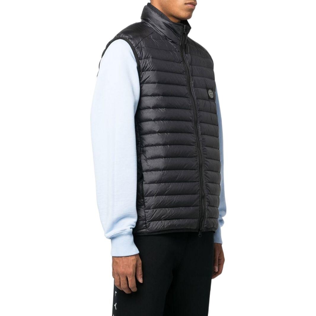 

Жилет мужской черный Stone Island, черный