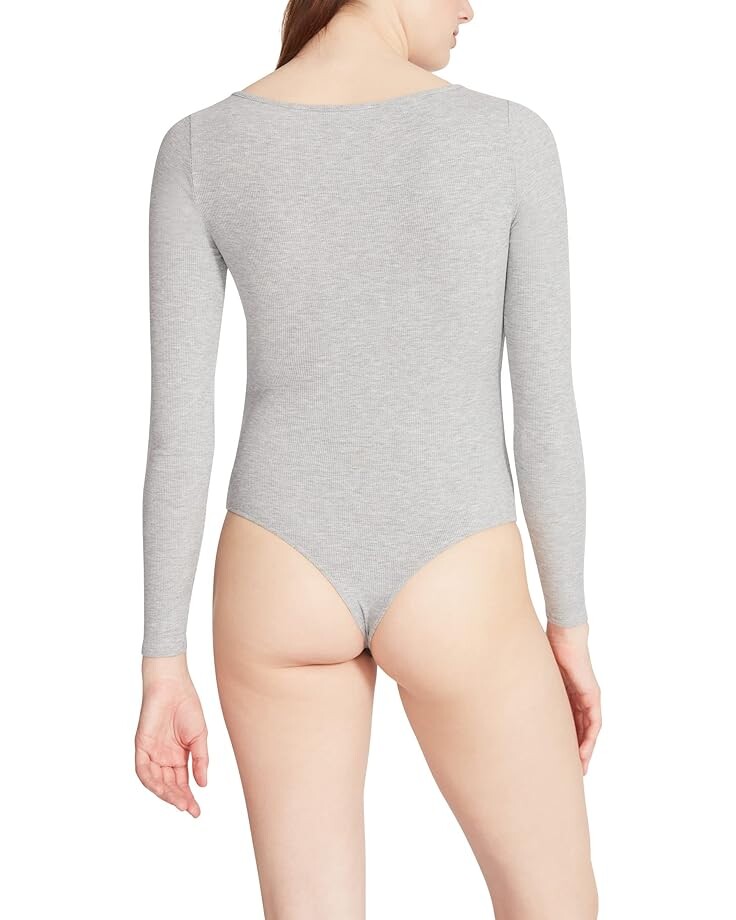 

Боди Steve Madden Charlie Bodysuit, цвет Heather Grey