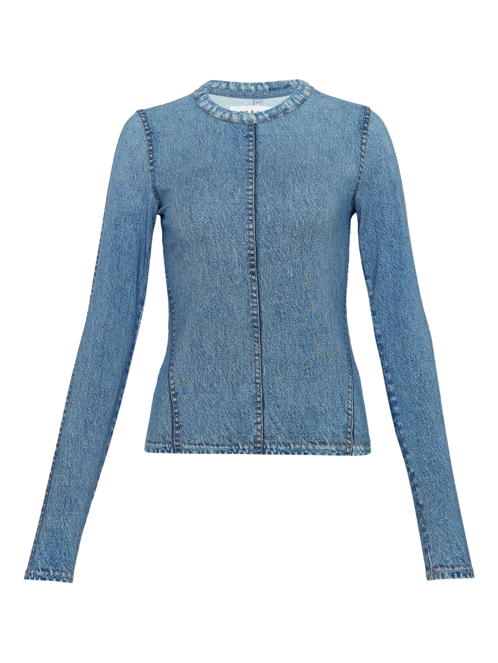 

Футболка Miramar с длинными рукавами Rag & Bone, синий