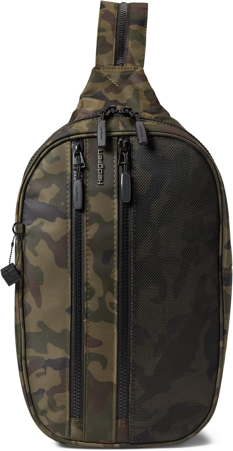 

Рюкзак Hedgren Meadows - Sustainably Made Sling, цвет Olive Camo