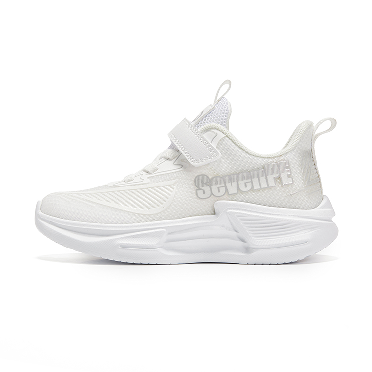 

7 PE противоскользящие, легкие, амортизирующие, дышащие, низкие детские кроссовки для бега 7-PE, белый