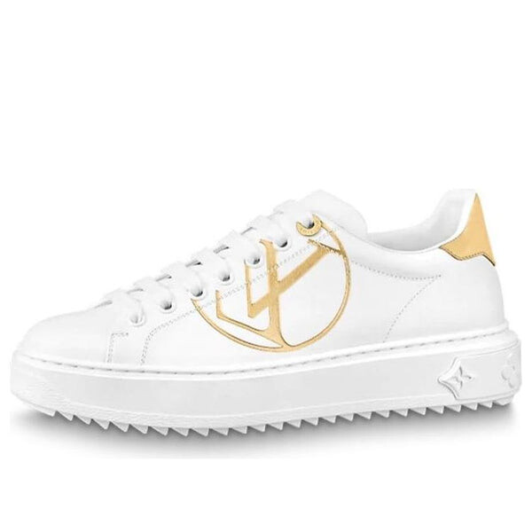 Кроссовки lv time out sneakers 'white gold' Louis Vuitton, белый