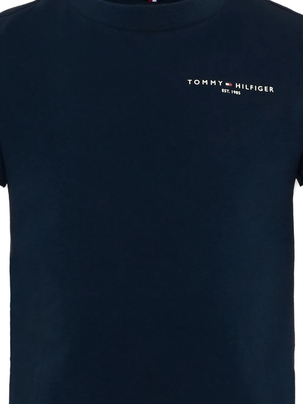 Футболка с короткими рукавами и круглым вырезом Tommy Hilfiger Junior, синий — фото 3