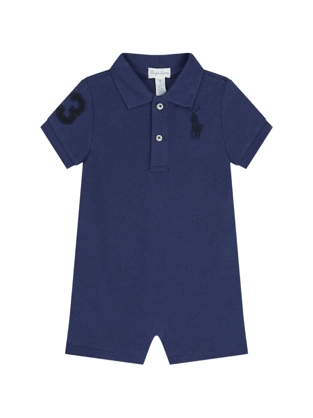 Комбинезон Polo с вышитым пони Polo Ralph Lauren Kids, синий