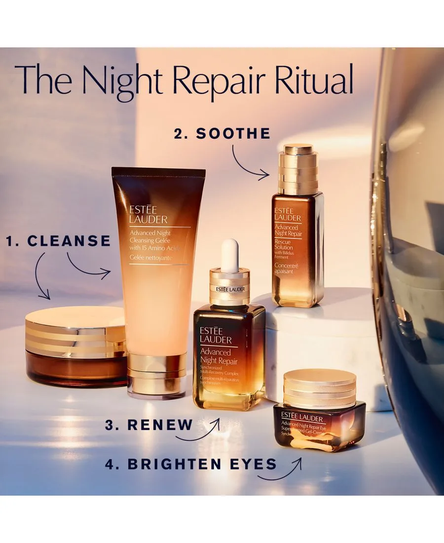 Estée Lauder Сыворотка для ночного восстановления кожи Advanced Night Repair Rescue Solution Serum с 15% экстрактом бифидобактерий, 0,68 унции — фото 3