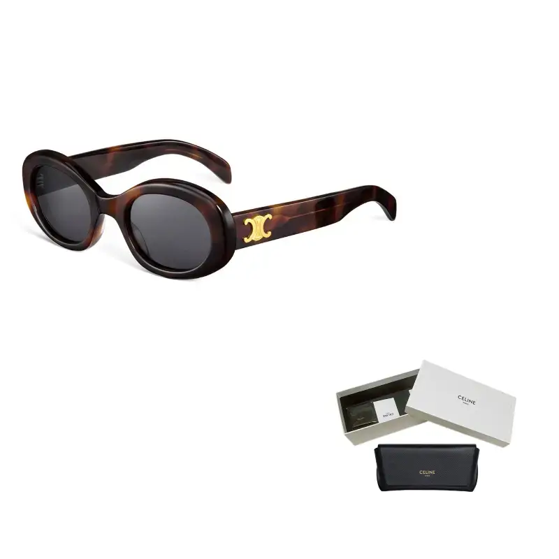 

CELINE Солнцезащитные очки овальной формы Eyewear Oval Frame, 53A