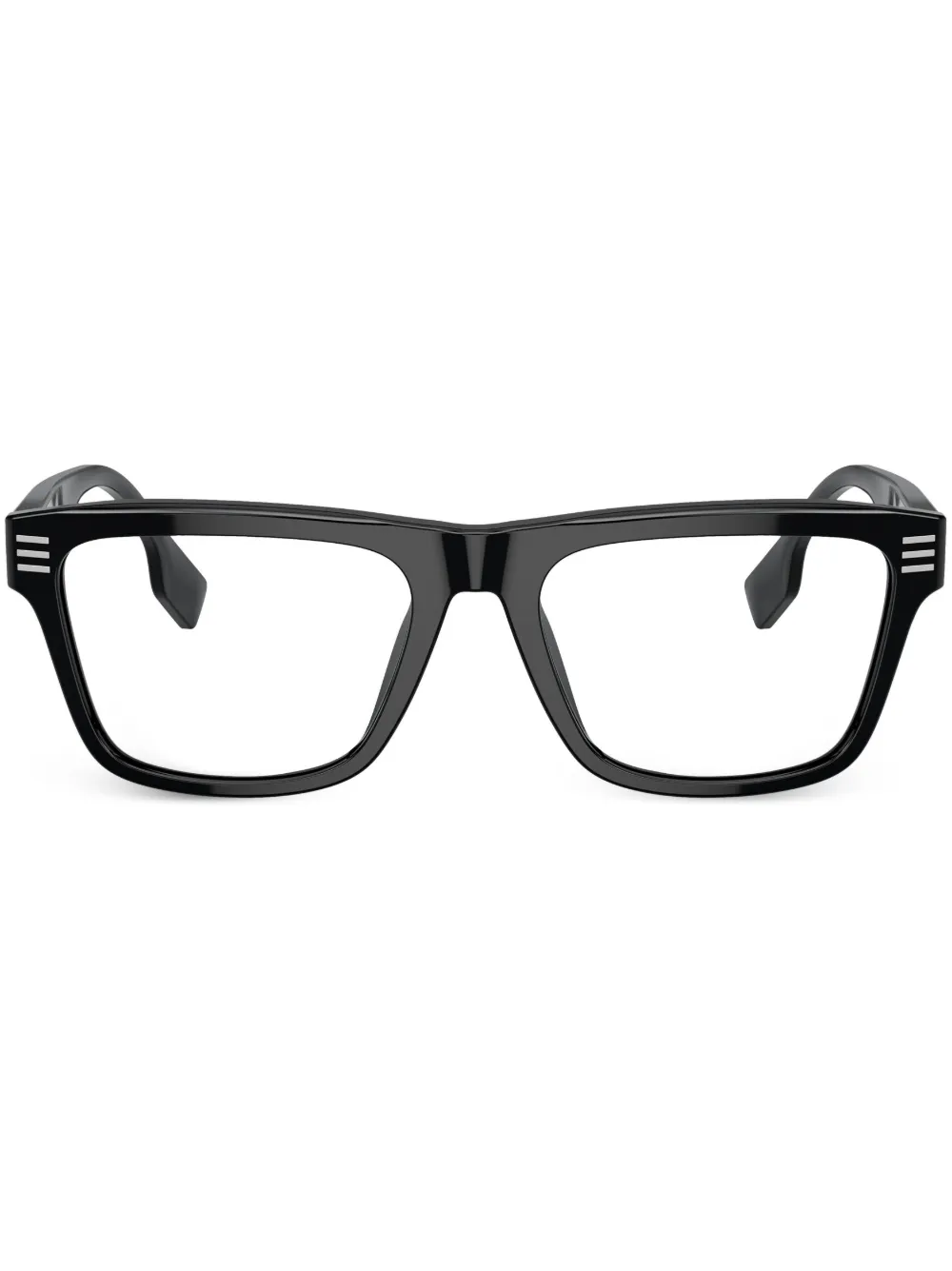 

Очки в квадратной оправе с логотипом Burberry Eyewear, черный