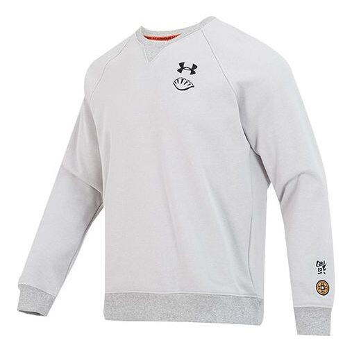 

Толстовка cny logo long t-shirt 'grey' Under Armour, серый