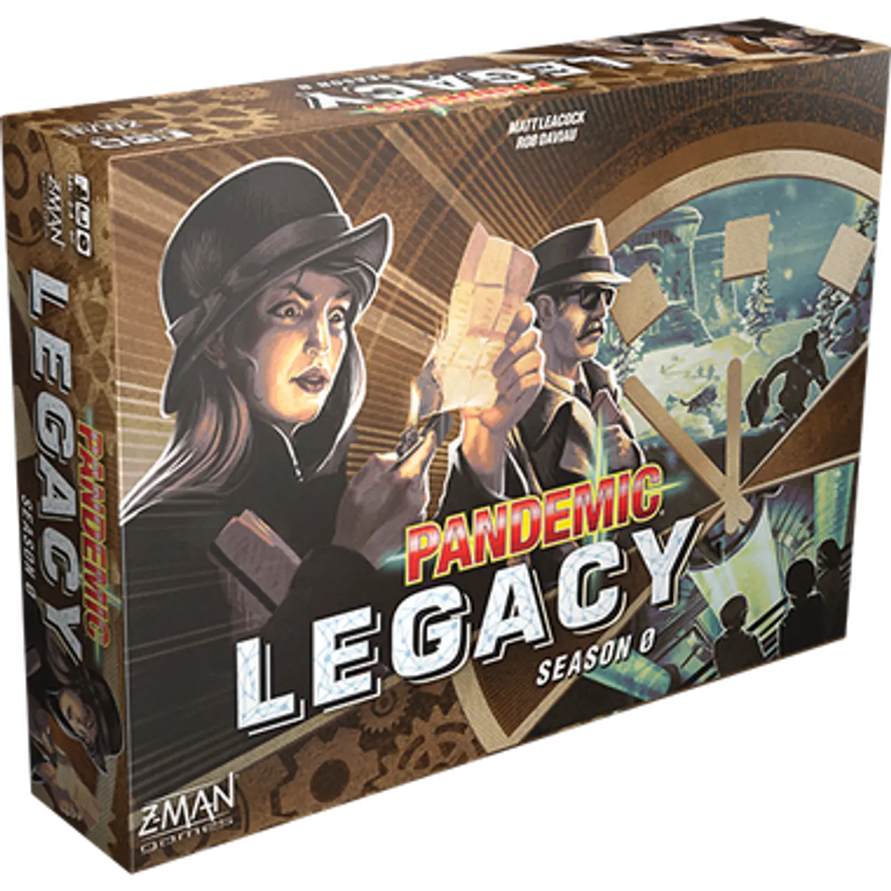 

Настольная игра Pandemic: Legacy Season 0