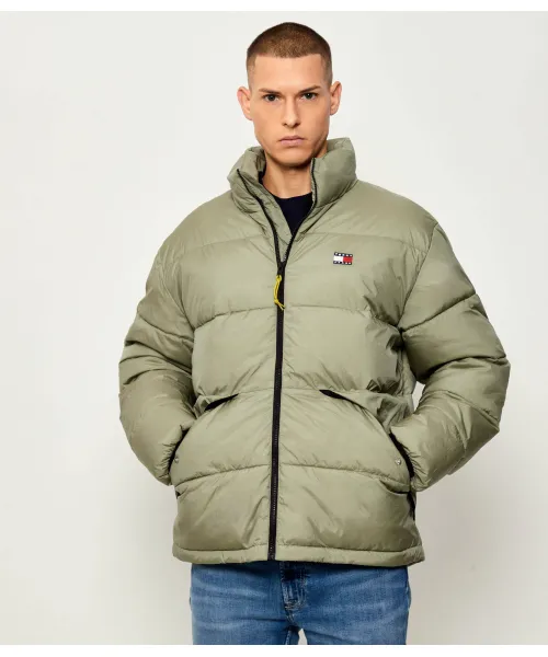 

Куртка Regular fit Tommy Jeans, зеленый