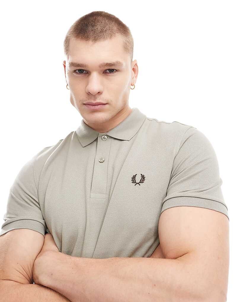 

Серая рубашка-поло Fred Perry