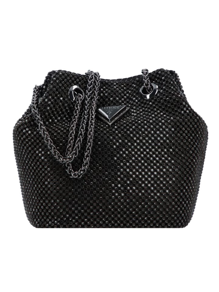 

Наплечная сумка Guess Zalina Beuteltasche 15 cm, черный