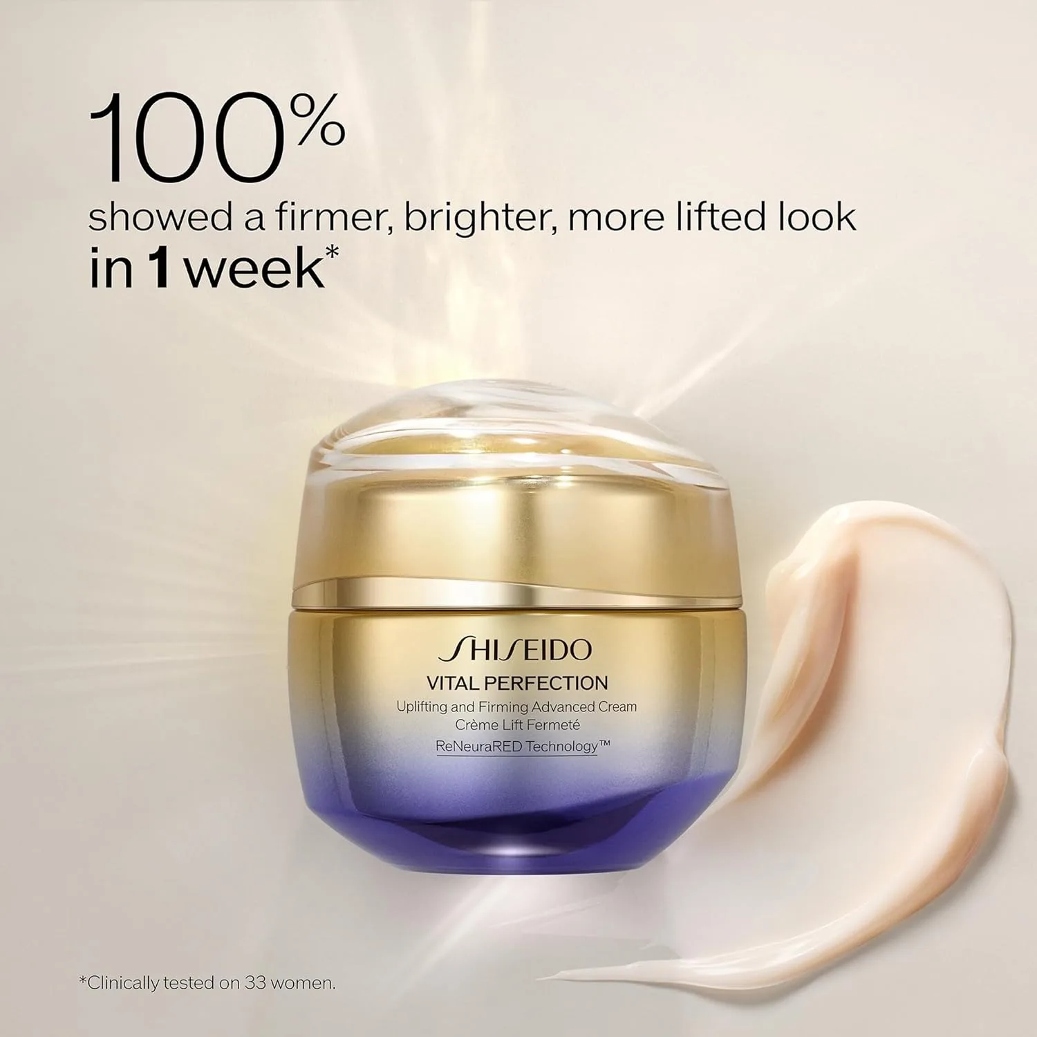 Крем Shiseido Vital Perfection - антивозрастной увлажняющий крем для нормальной и сухой кожи - заметно подтягивает и укрепляет кожу. — фото 2