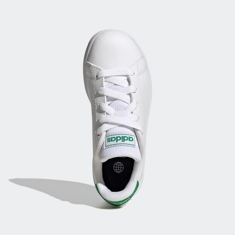 Кружевные кроссовки Advantage Lifestyle Court ADIDAS, цвет verde — фото 4