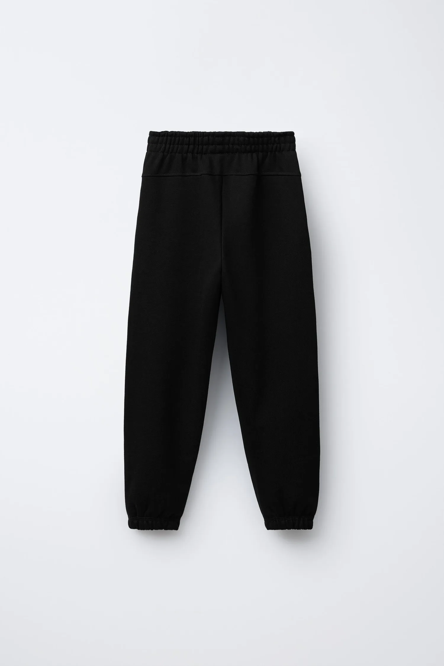 Спортивные штаны с текстовым принтом Zara, черный — фото 2