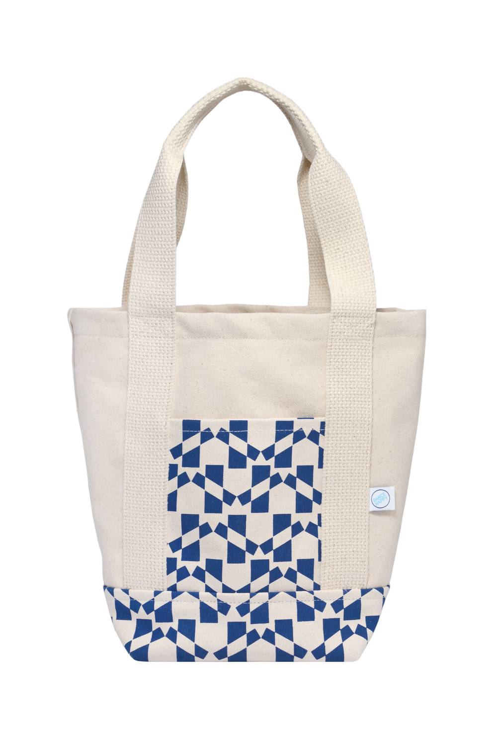 

Женская мини-сумка Hadley в цвете слоновая кость/темно-синий Dance Happy Designs