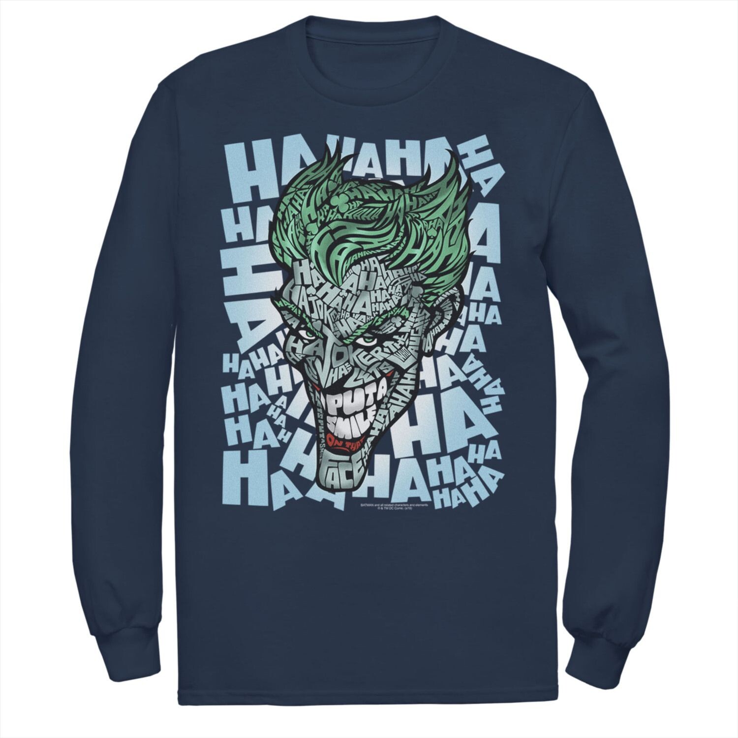 

Мужская футболка с текстовым наполнением DC Comics The Joker