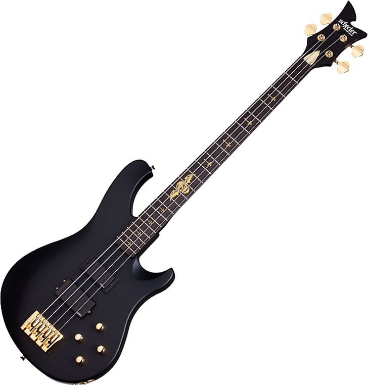 

Басс гитара Schecter Signature Johnny Christ Electric Bass in Satin Black Finish