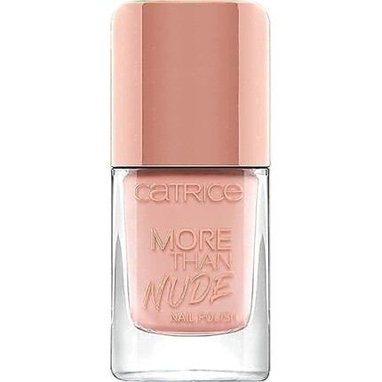 

Лак для ногтей Catrice More Than Nude 10,5 мл — оттенок 07 Nudie Beautie Стойкая и глянцевая веганская формула
