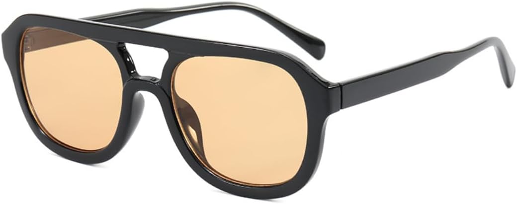 

Солнцезащитные очки с защитой UV400 | Светло-коричневые, с плоской верхней частью | для женщин и мужчин, для занятий спортом на открытом воздухе и вождения (02) LXLHWN, 05