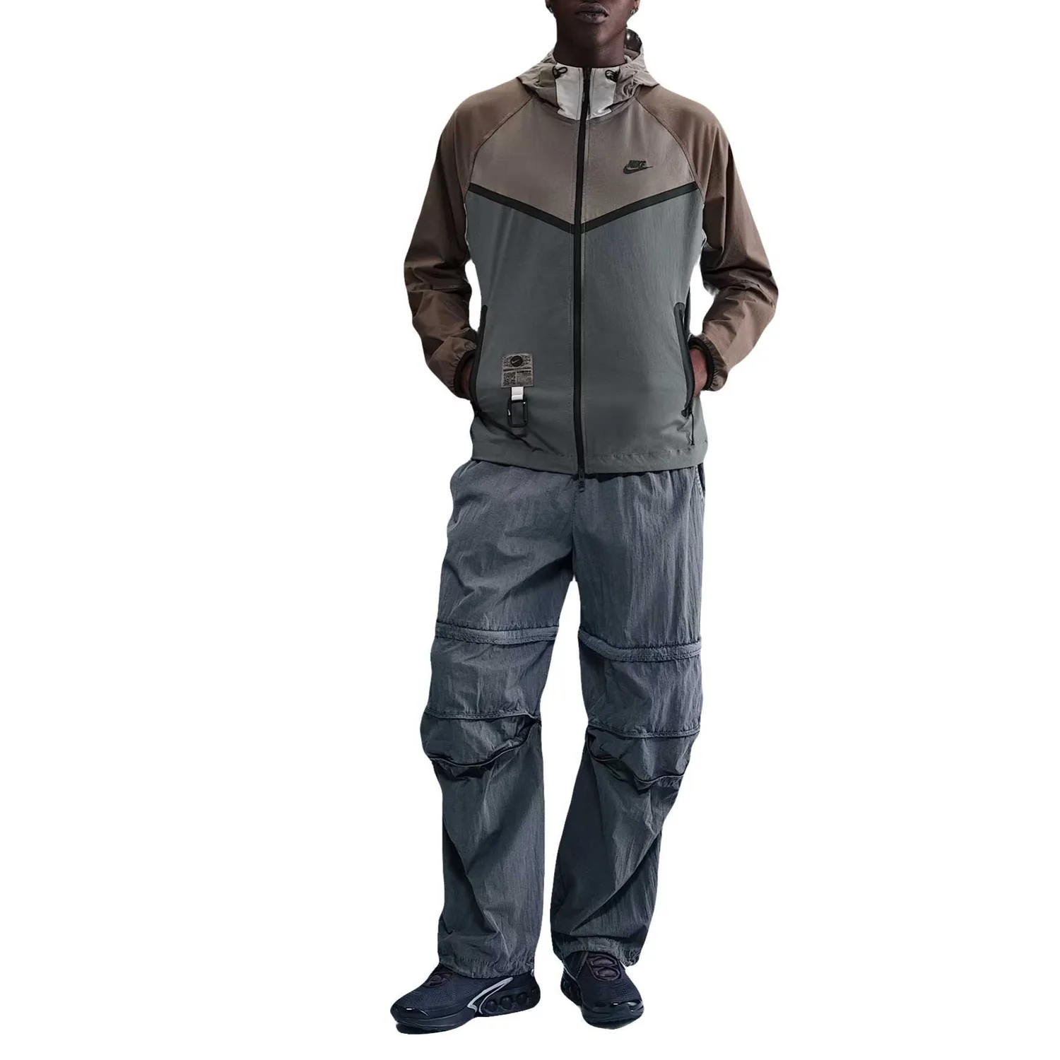 WovenWINDRUNNER Tech куртка мужская Nike, umber — фото 4