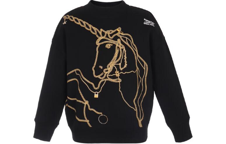 

Детская толстовка Burberry, цвет Black
