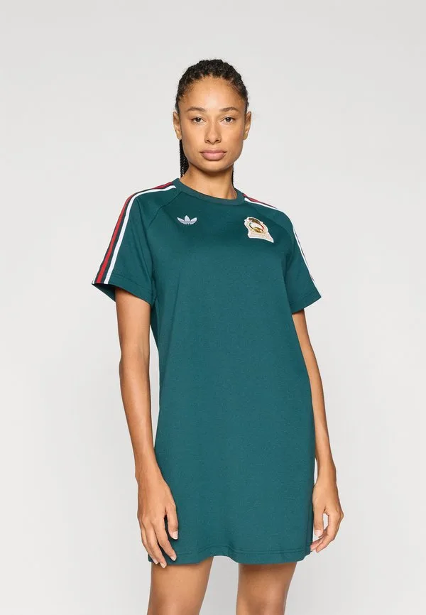 Мексиканское платье, трикотажное платье Adidas Originals, Aurora Ivy