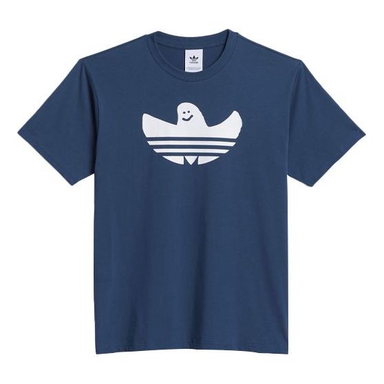 

Футболка adidas originals Unisex G Shmoo Ss Logo Short Sleeve Blue, синий