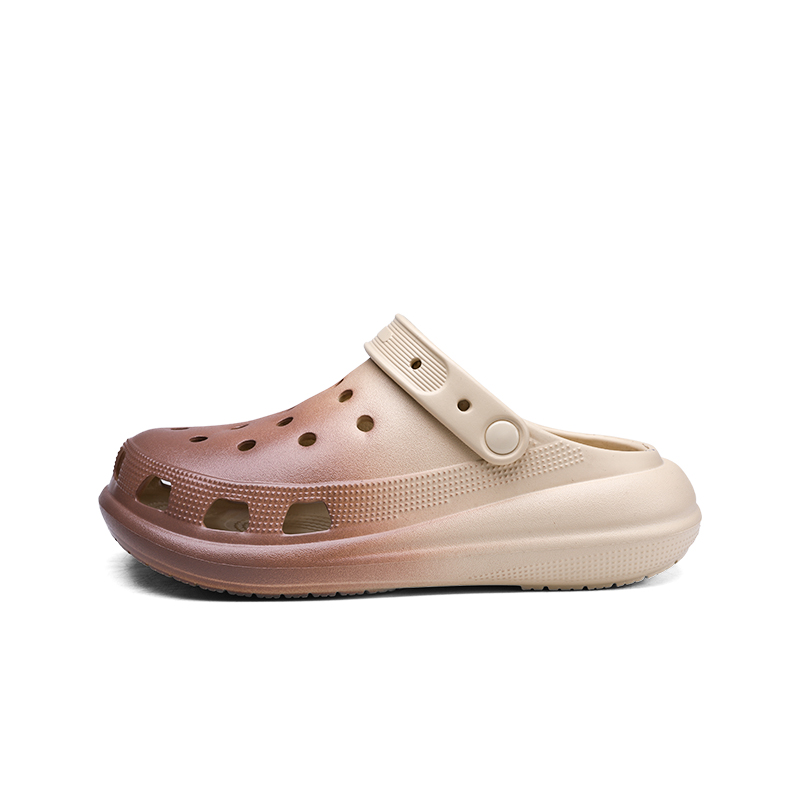 

Hong Kong Meng Клоги унисекс бежево-коричневые, цвет Beige Brown