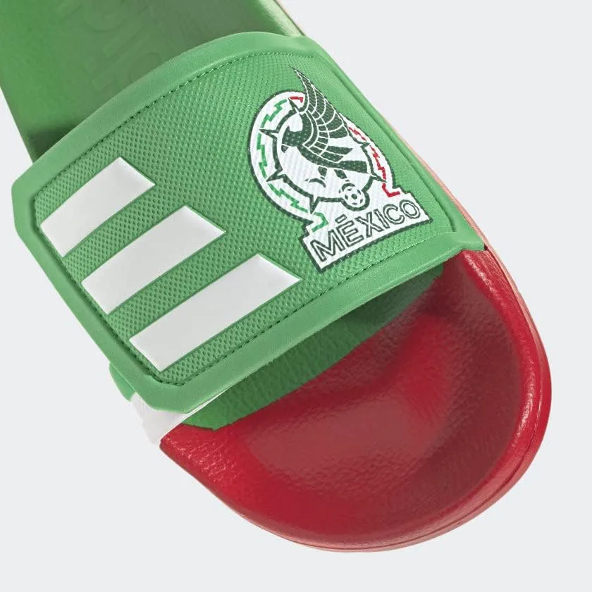 Сандалии Adidas Unisex Adult Adilette TND, ярко-зеленый/белый — фото 2