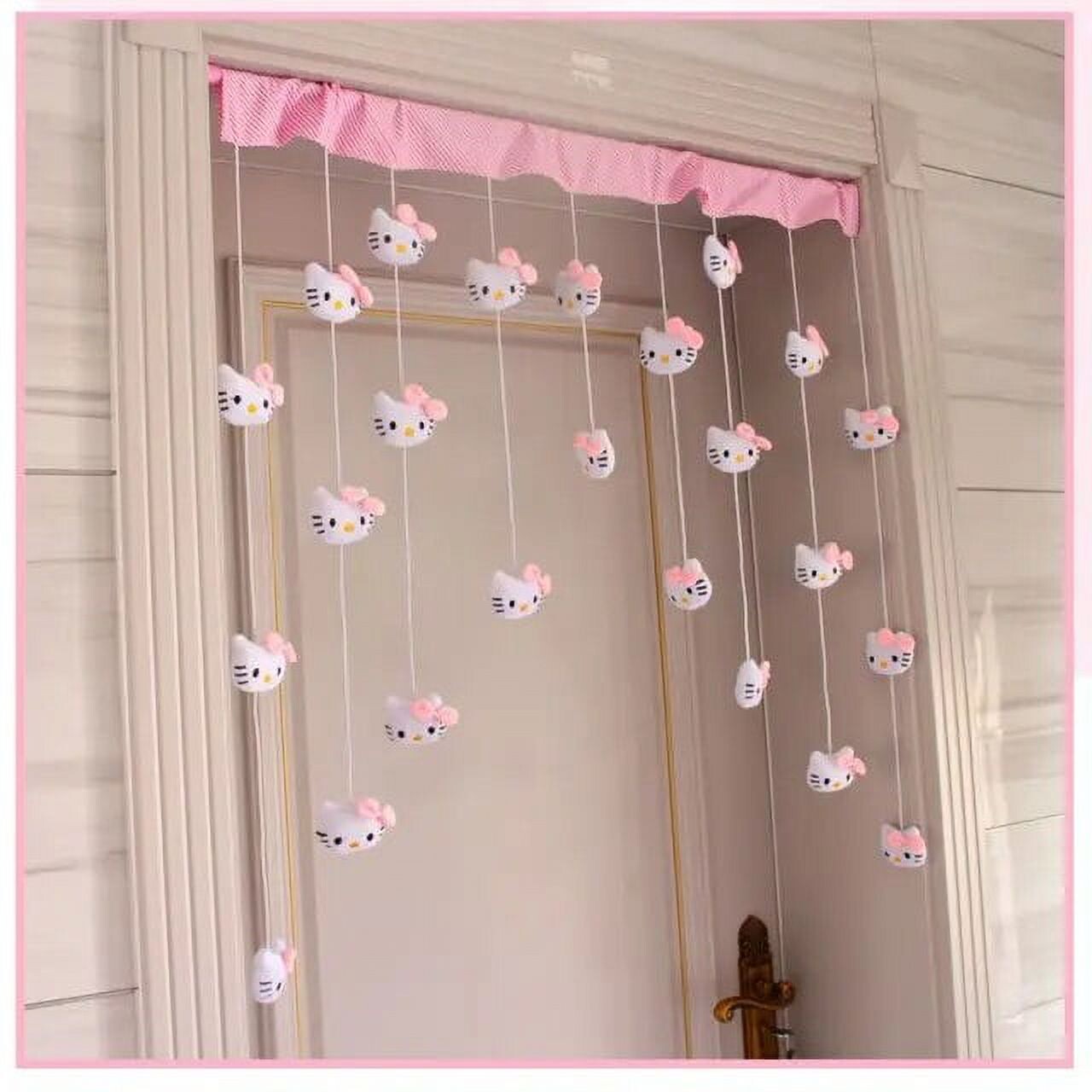 

Шторы подвесные на липучке Jiayi Kawaii Sanrioed Kittys Kuromi