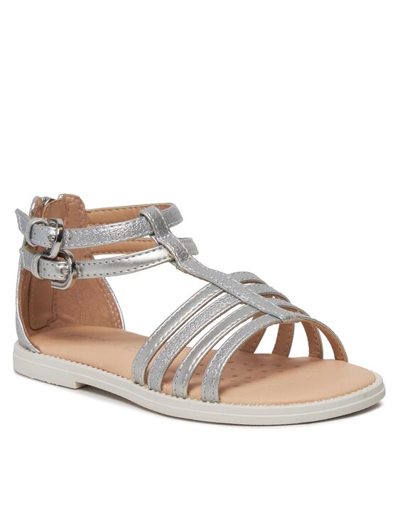 Сандалии J Sandal Karly Girl J7235D 0QDAJ C1007 S Geox, серебряный — фото 2