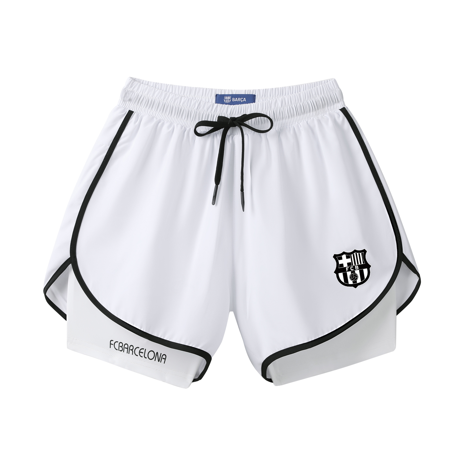 

Повседневные шорты унисекс FCB ARCELONA, белый