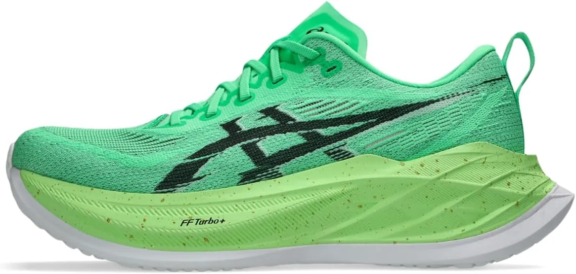 Кроссовки для бега ASICS Unisex SUPERBLAST 2, зеленый/черный