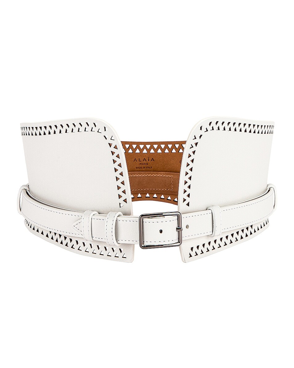 

Ремень Alaïa Vienne, цвет Blanc Optique