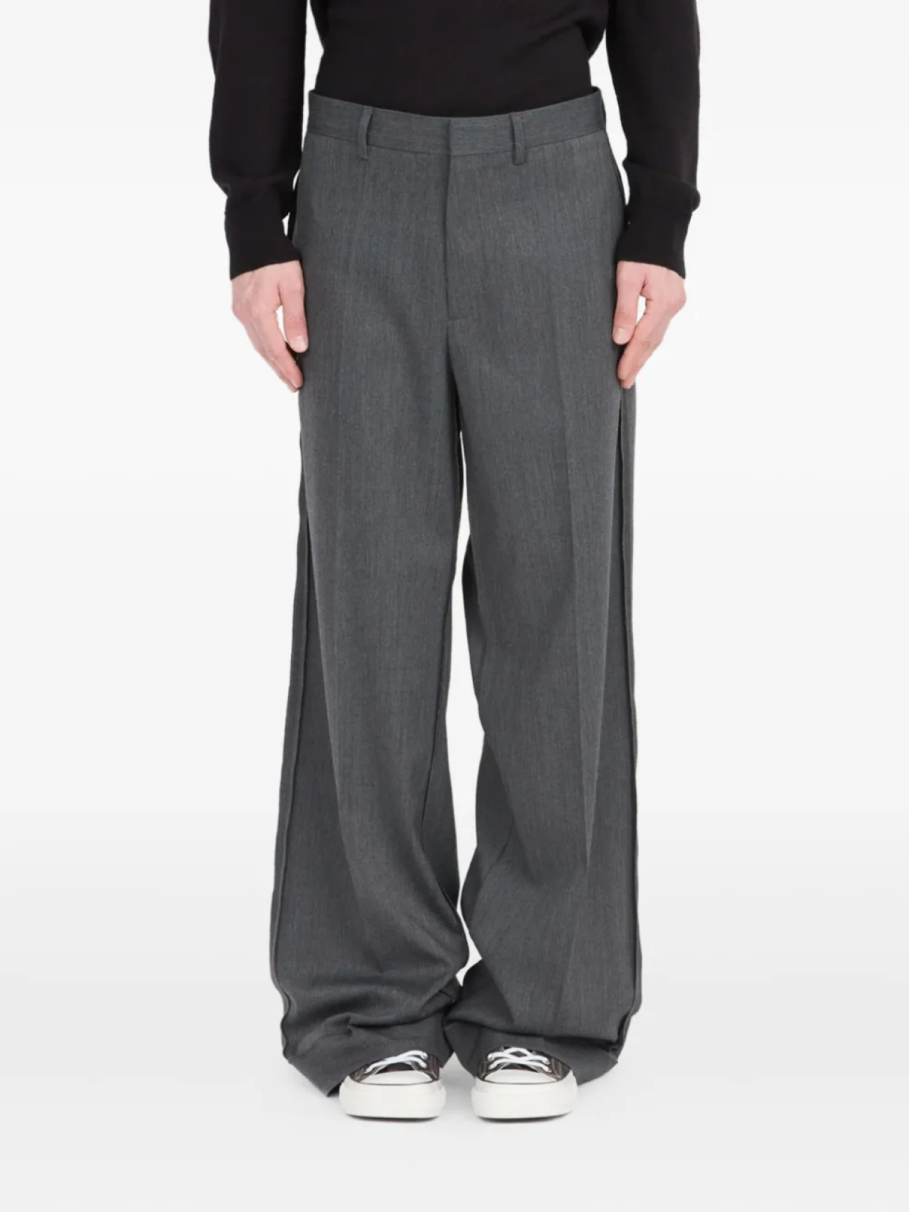 

Брюки по фигуре MM6 Maison Margiela, серый